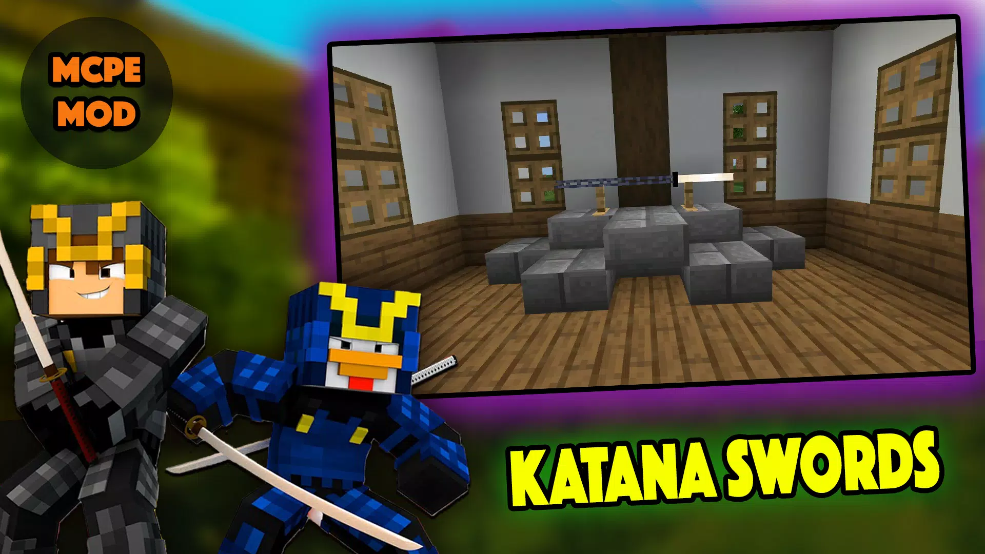 Download Anime Sword Mod for Minecraft android on PC