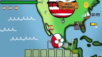 CountryBall Wars : Survival 스크린샷 2