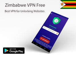 Zimbabwe VPN Free الملصق
