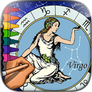 Buku mewarna Astrologi Zodiac APK