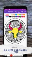Zodiac Sign Coloring Pages 截圖 3