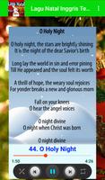 Lagu Natal Inggris Ekran Görüntüsü 3