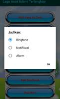 Lagu Anak Islami Terlengkap capture d'écran 3