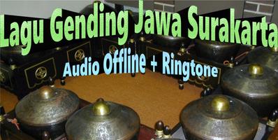 Lagu Gending Jawa Surakarta ポスター