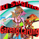 Gareng Larung Wayang Kulit icône