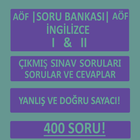 AÖF İngilizce I & II Çıkmış Sorular | Test Çöz | simgesi