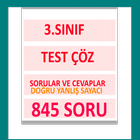 3.Sınıf Tüm Dersler Test Çöz ícone