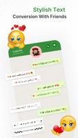 Chat Styles Fonts for Whatsapp capture d'écran 1