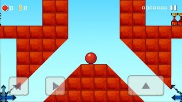 Red Bounce Ball Adventure screenshot 3