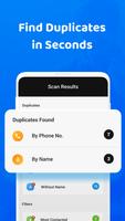 Duplicate Contacts Cleaner capture d'écran 1