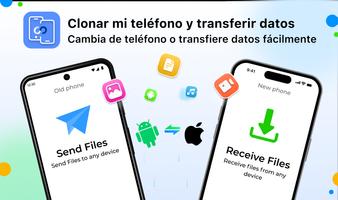 Aplicación par clonar teléfono Poster