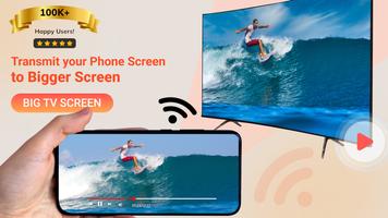 Projector - TV Cast, HD Mirror الملصق
