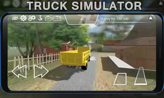 Poster Dump Truck Simulator On The Ro