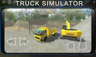 Dump Truck Simulator On The Ro capture d'écran 1