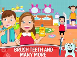 Mini town : home family game স্ক্রিনশট 1