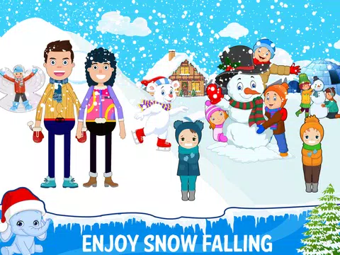 Screenshot 6 for MT-Iceland Snow Games for Kids