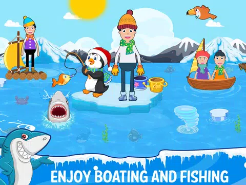 Screenshot 7 for MT-Iceland Snow Games for Kids