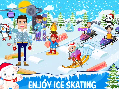 Screenshot 8 for MT-Iceland Snow Games for Kids