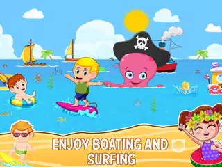 Mini Stadt, Dorf: Strand XAPK Herunterladen