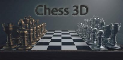 Chess 3D постер