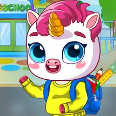 Mini Town: My Unicorn School XAPK download