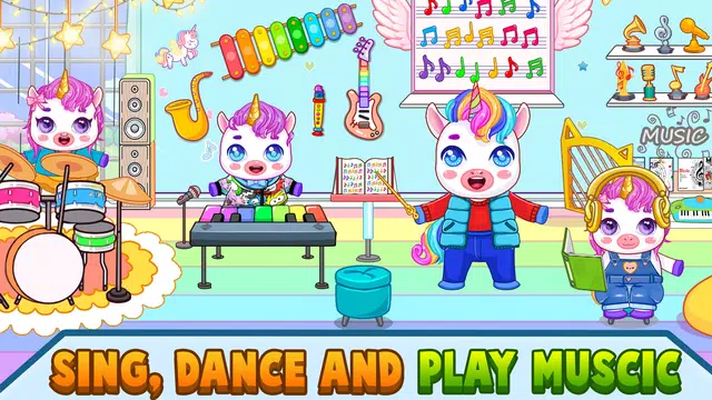 Screenshot 4 for Mini Town: My Unicorn School