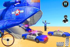 US Police Transporter Truck Plane Parker 스크린샷 1