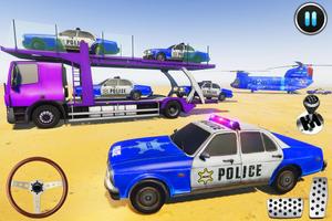 US Police Transporter Truck Plane Parker скриншот 2