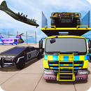 US Police Offroad Cop Car Transporter Driver APK