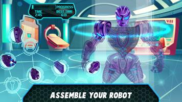 Super Hero Runner- Robot Games اسکرین شاٹ 1