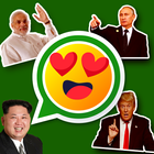 Politician Stickers-icoon
