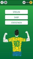 Vornamen der Fußballstars Quiz Plakat