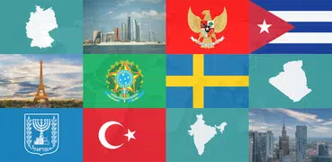 Geo-Quiz - Flaggen der Welt
