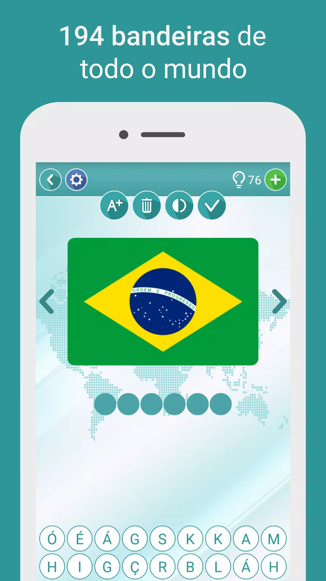 Download do APK de Bandeiras de todos os continentes: Quiz para