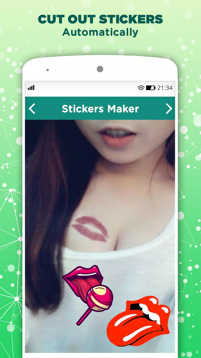 Descarga de APK de Sexy Lips Stickers Maker for WhatsApp para Android
