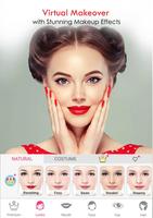 dulce ❤️ cámara de maquillaje virtual con cara de Poster