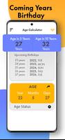 Calculateur d'âge & Rappel capture d'écran 2