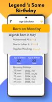 Yaş Hesaplama : Doğum tarihine Ekran Görüntüsü 3