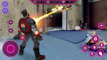 Captain hero vs Iron Hero screenshot 1