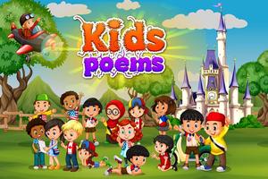 Изучение детских стихотворений - детские рифмы постер