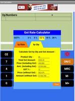 GST Calculator capture d'écran 1