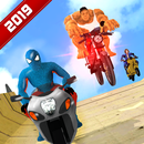 APK Super Hero Bike Mega Ramp 3