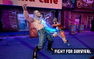 Kung Fu Street Champ - Jeu de combat gratuit en 3D Affiche