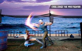 Kung Fu Street Champ - Jeu de combat gratuit en 3D capture d'écran 2