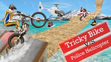 Tricky Bike Chase Police Helicopter screenshot 2