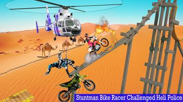 Tricky Bike Chase Police Helicopter پوسٹر