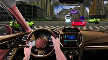 Corrida Em Carro 3D Cartaz