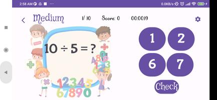 Arithmetic For Kids اسکرین شاٹ 3