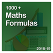 1000+ Maths Formulas 2018-19