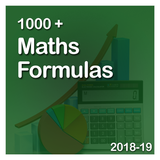 1000+ Maths Formulas icône